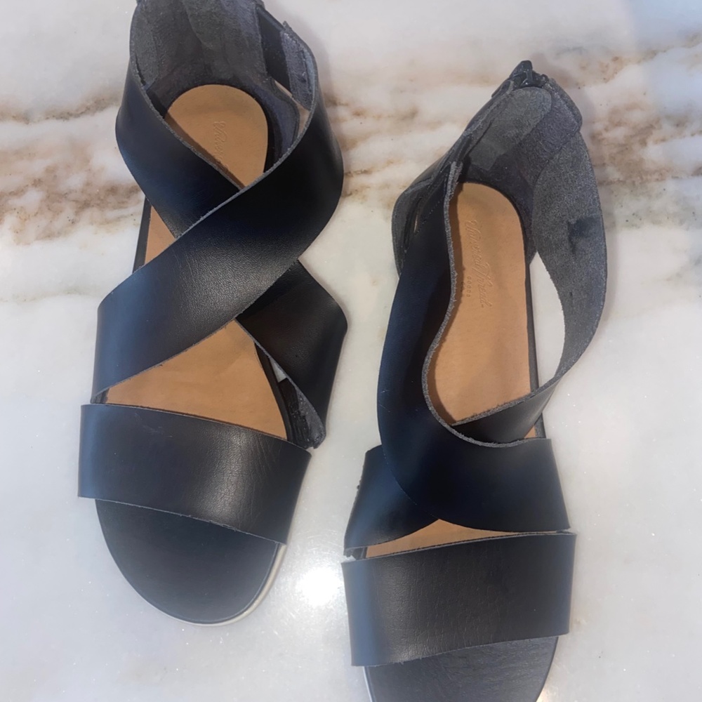 Universal Thread Black Platform Sandals - image 2